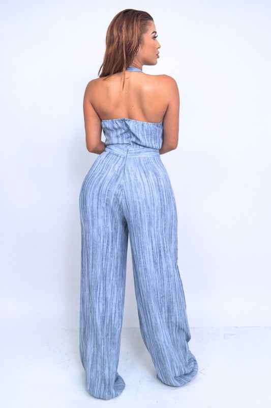 Skyline Halter Jumpsuit