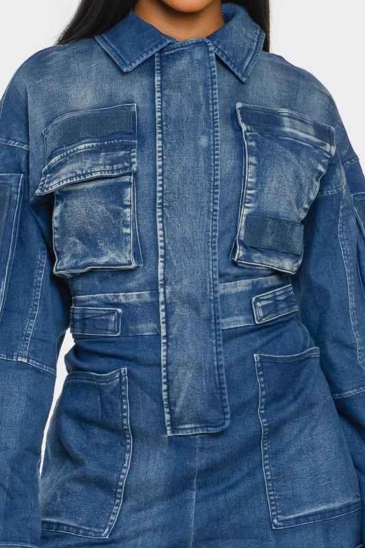 PLUS SIZE City Command Romper