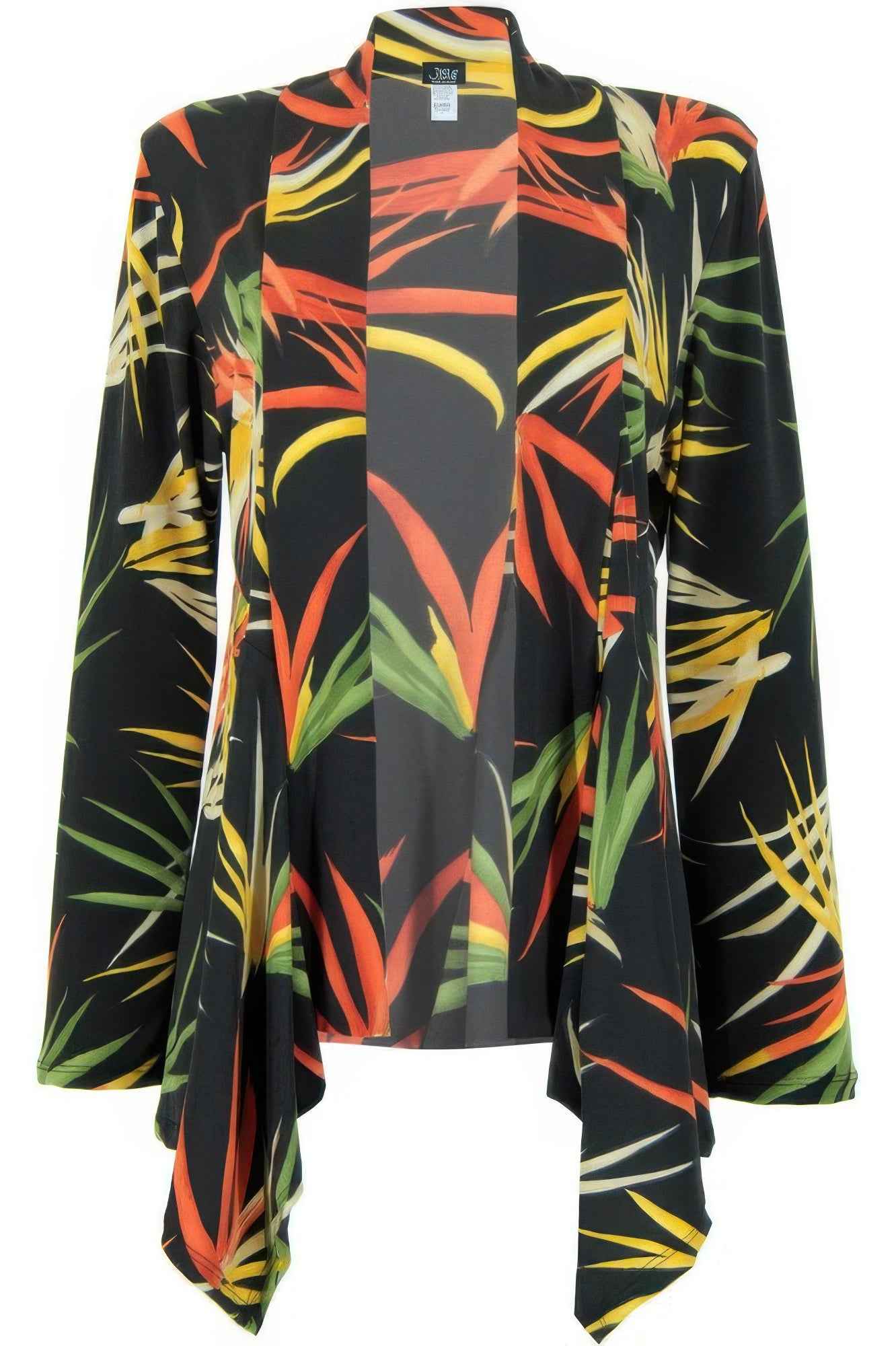 Long Sleeve Print Cardigan Jacket