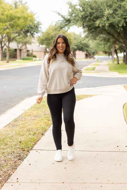 Black FULL LENGTH Leggings with POCKETS