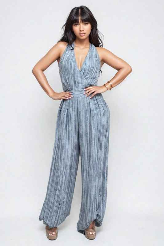 Skyline Halter Jumpsuit