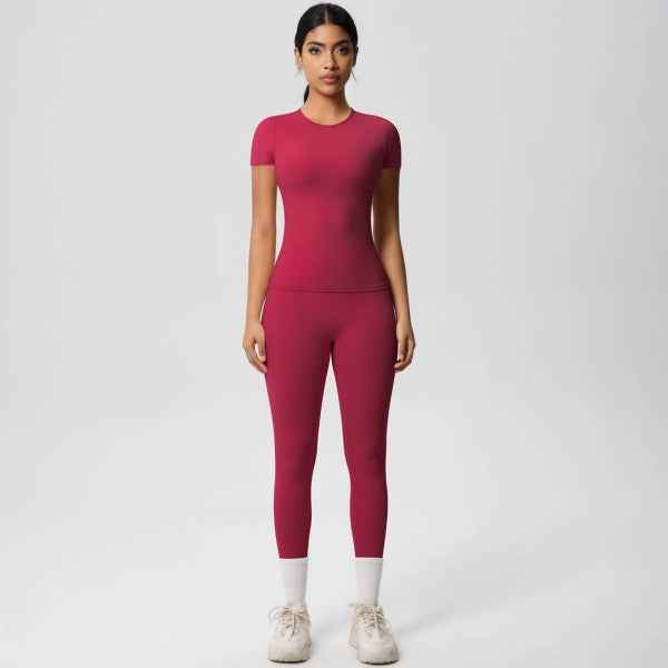 Well-in Vogue CoreSculpt Short Sleeve Set