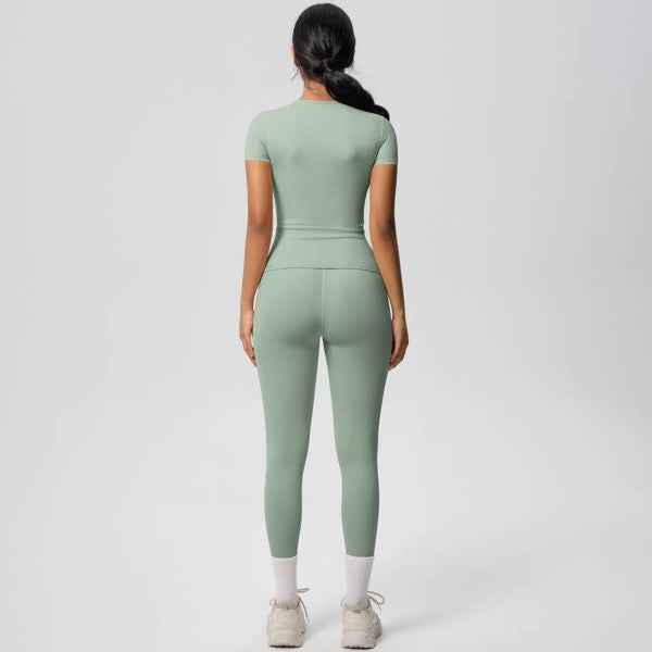 Well-in Vogue CoreSculpt Short Sleeve Set