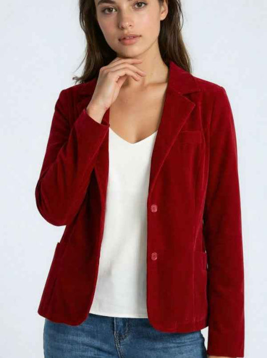 Velvet Blazer
