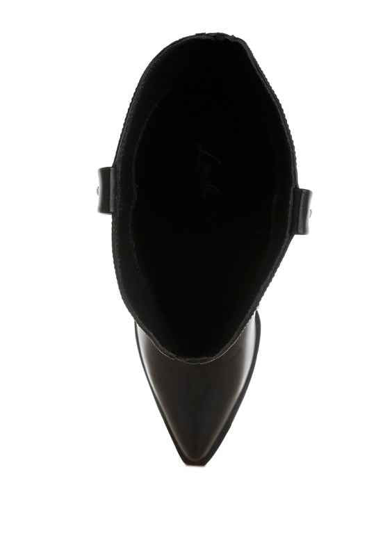 Dockery Studs Embellished Cowboy Boots