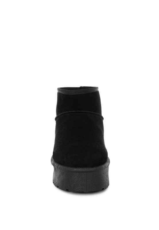 Derta Soft Microfiber Snow Boots