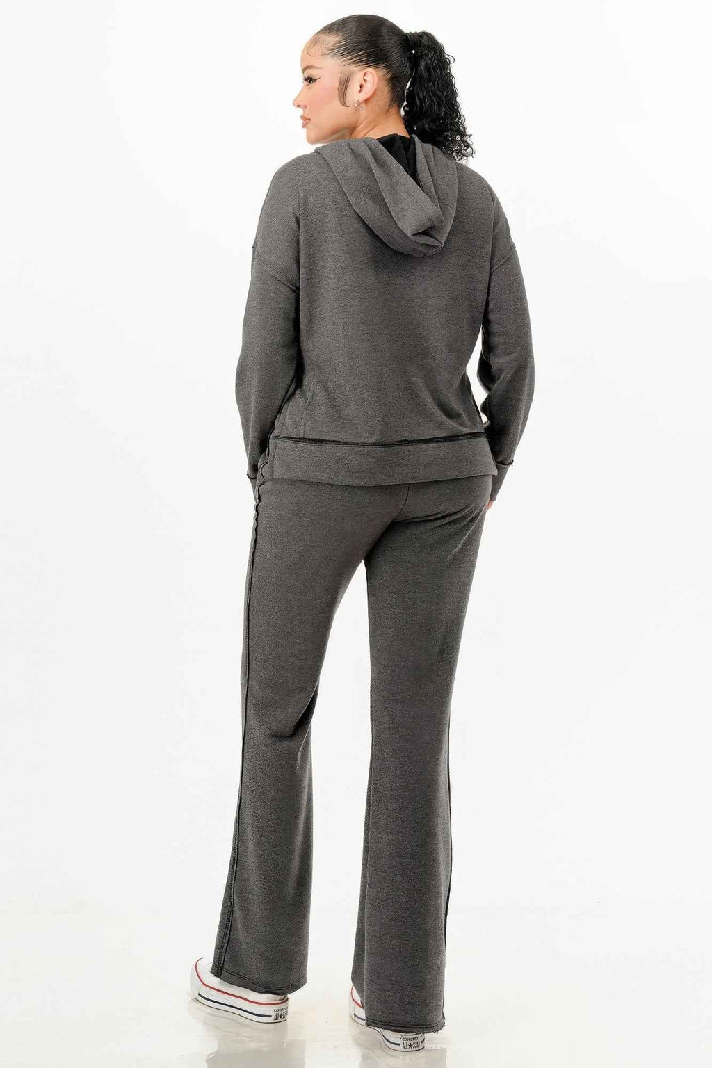 Washed Sweat Two-piece Set