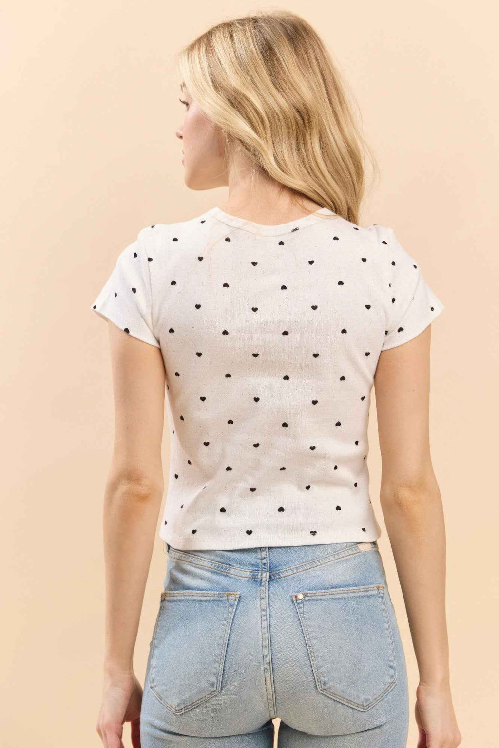 Short Sleeve Printed Baby Tee