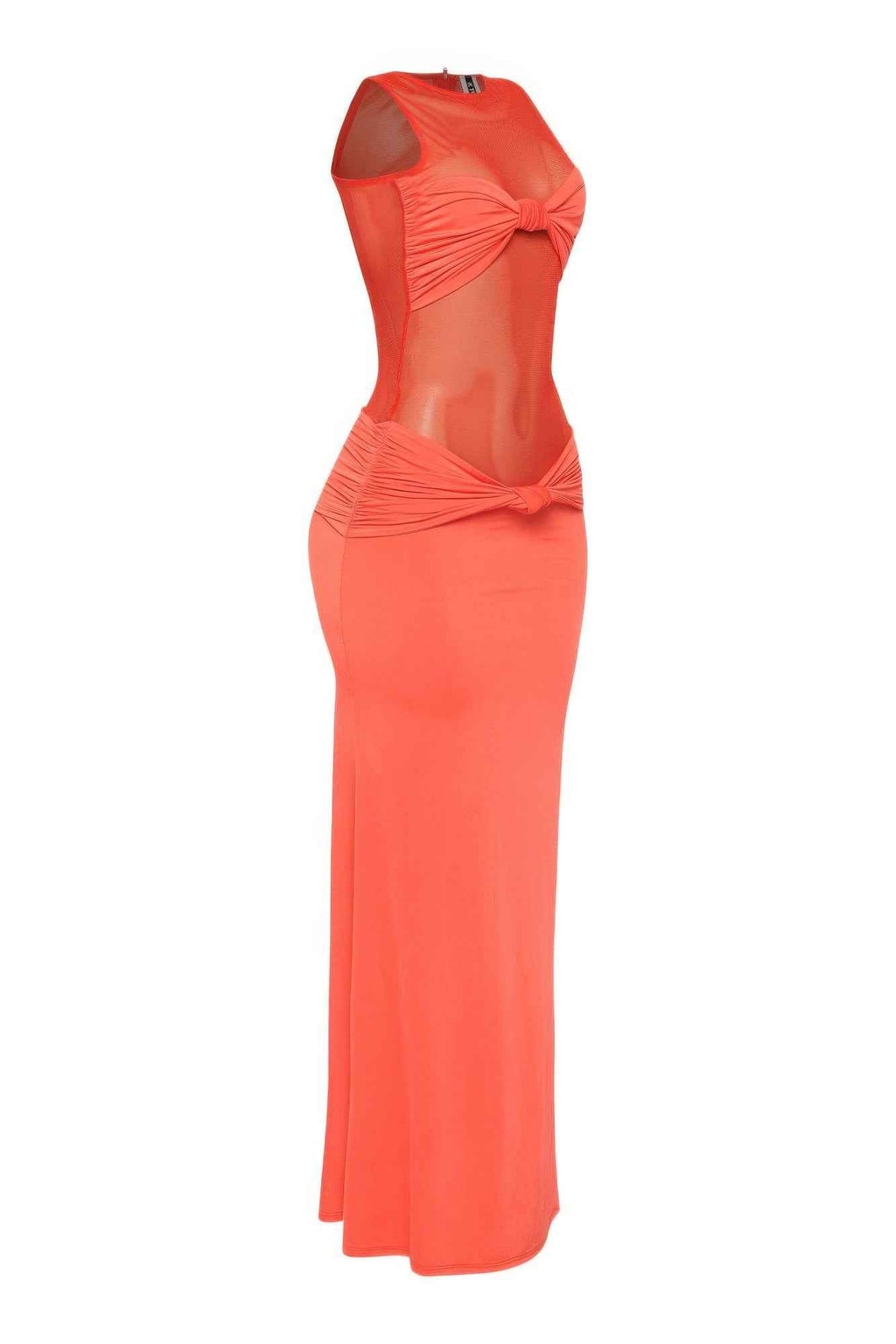 Mesh Contrast Rube Maxi Dress