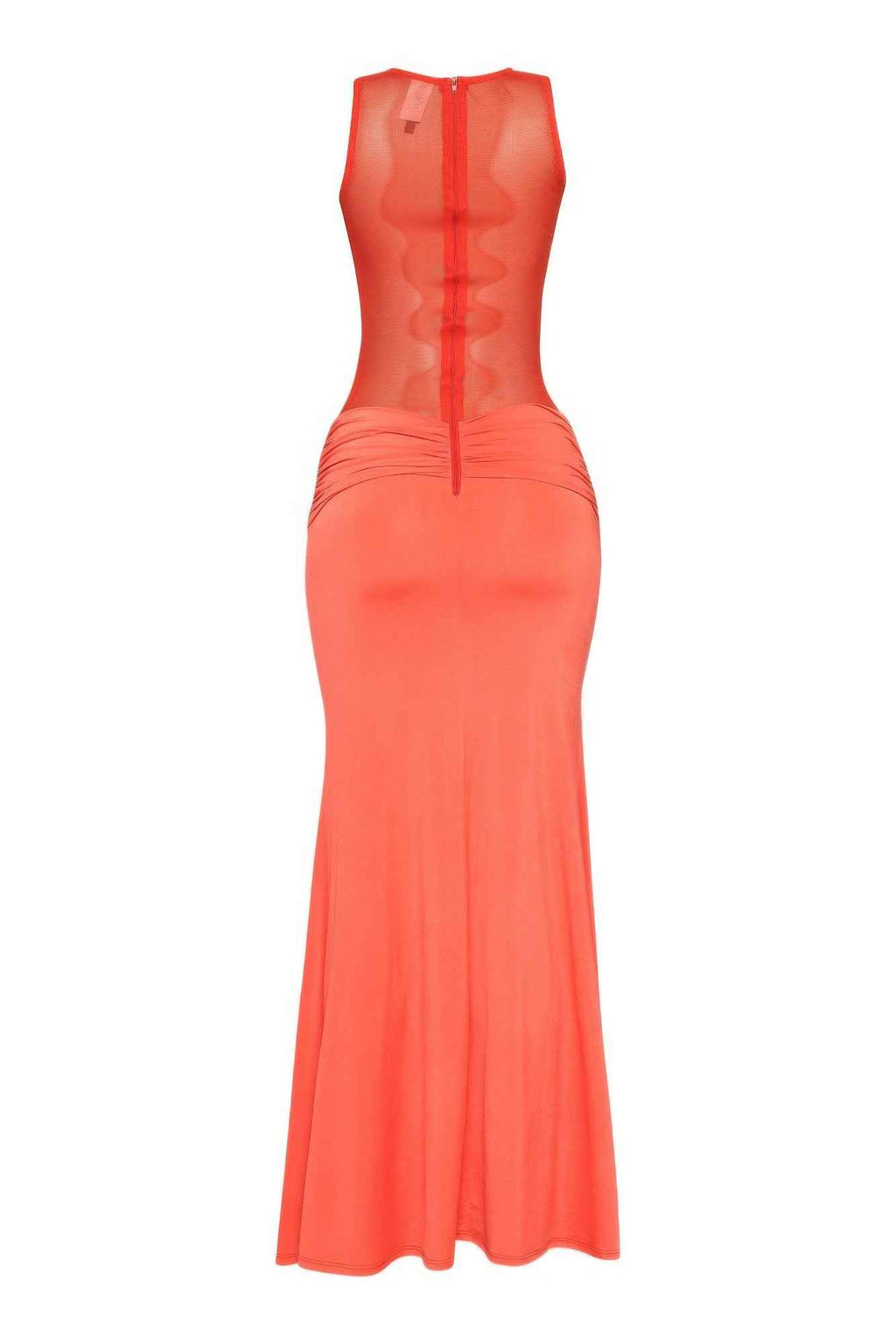 Mesh Contrast Rube Maxi Dress