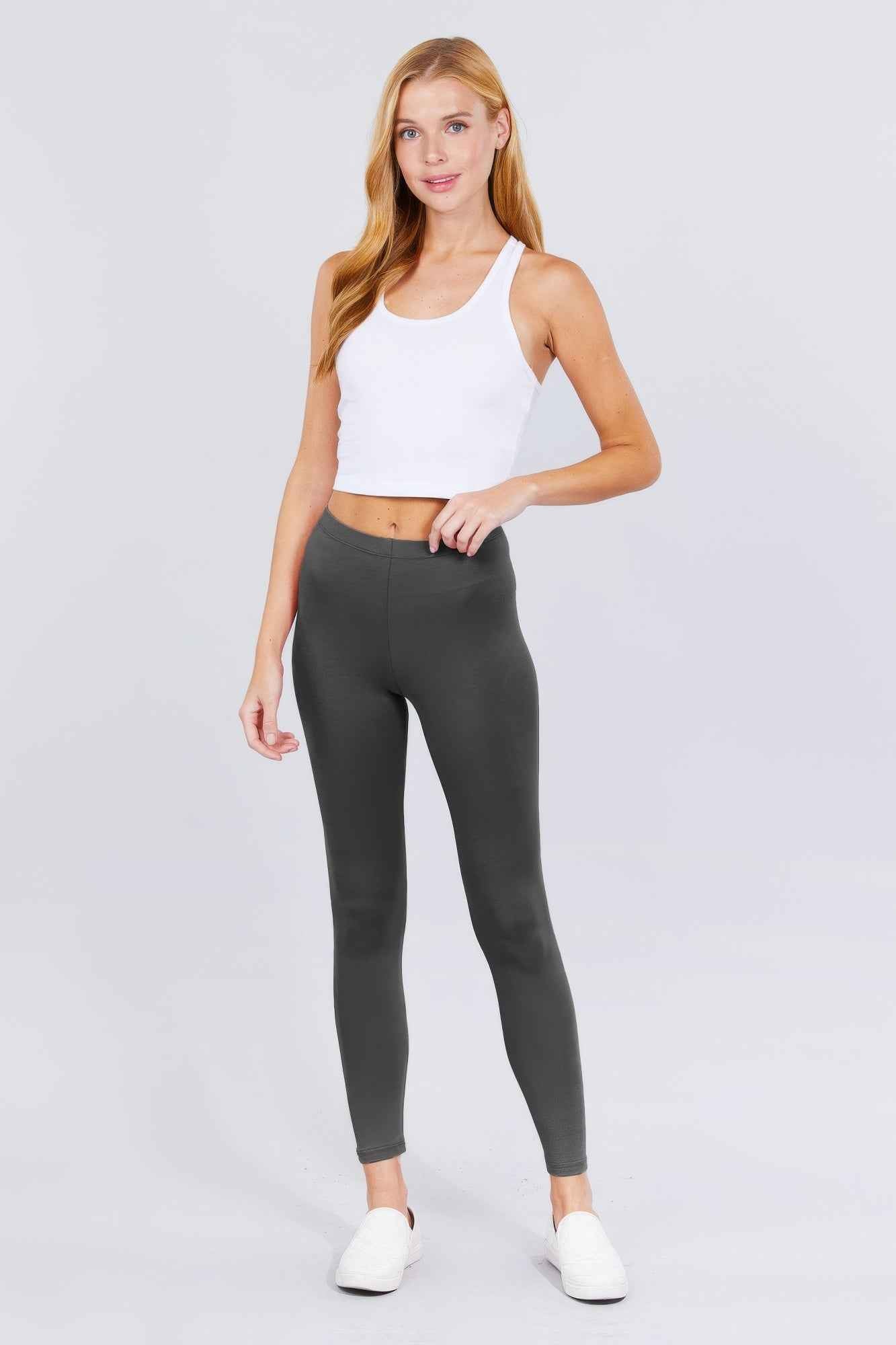 Cotton Spandex Leggings