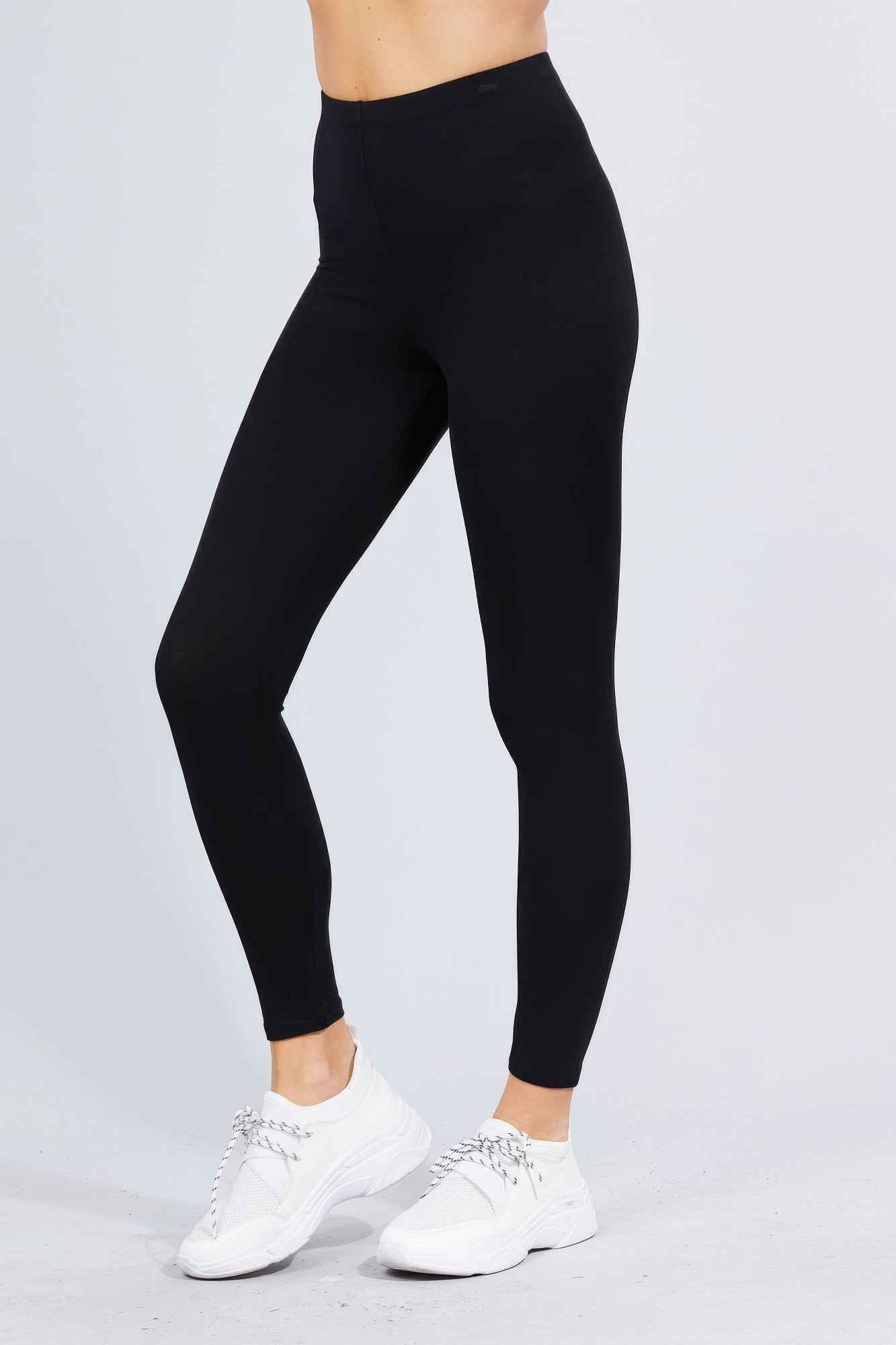 Cotton Spandex Leggings