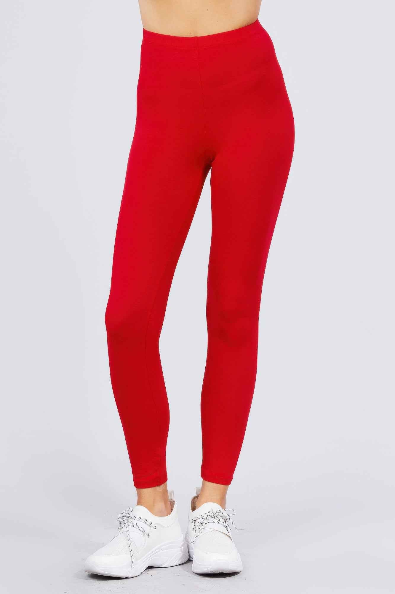 Cotton Spandex Leggings
