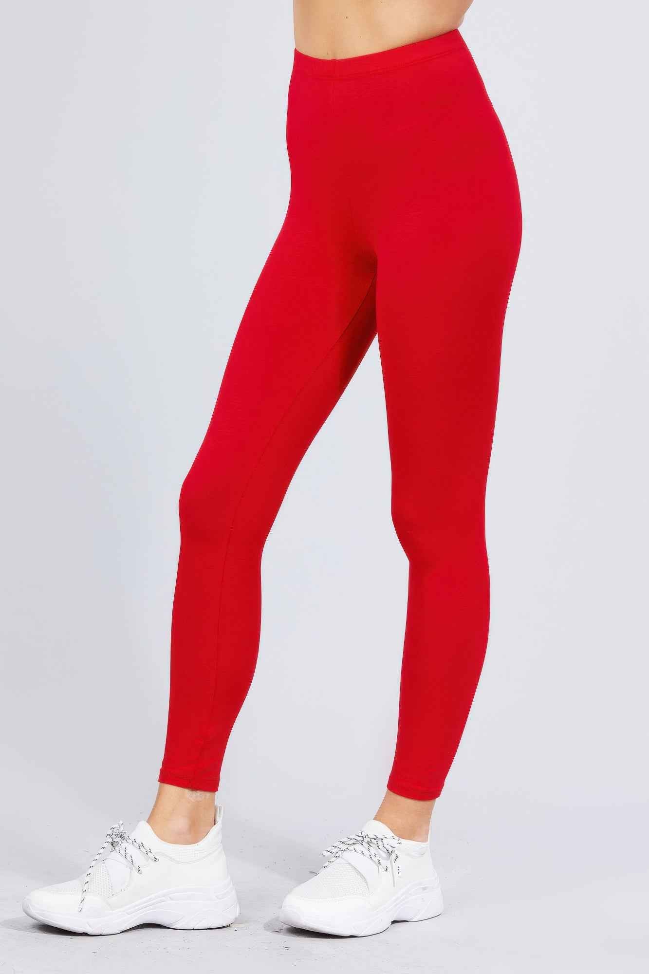 Cotton Spandex Leggings