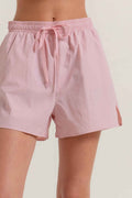 Anorak Side Slit Workout Shorts