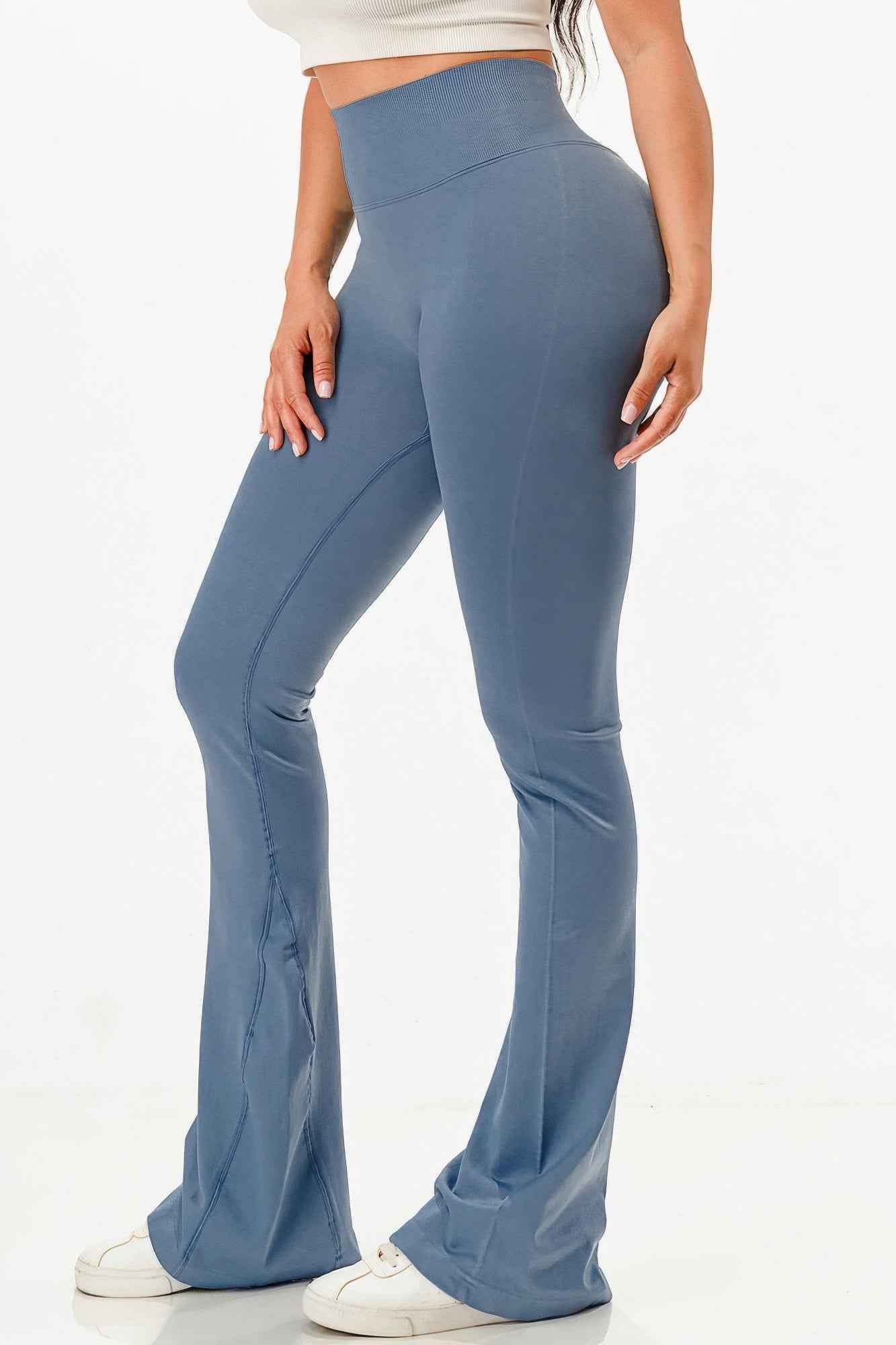 Premium Seamless Bell Bottom Work Out Flare Pants