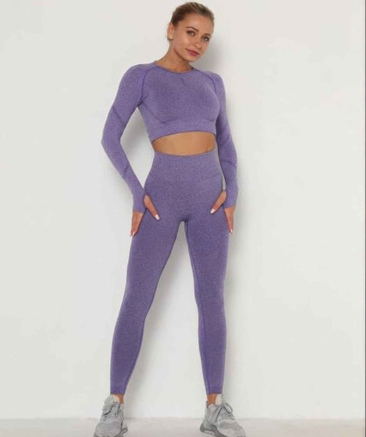 Seamless Top Leggings Set