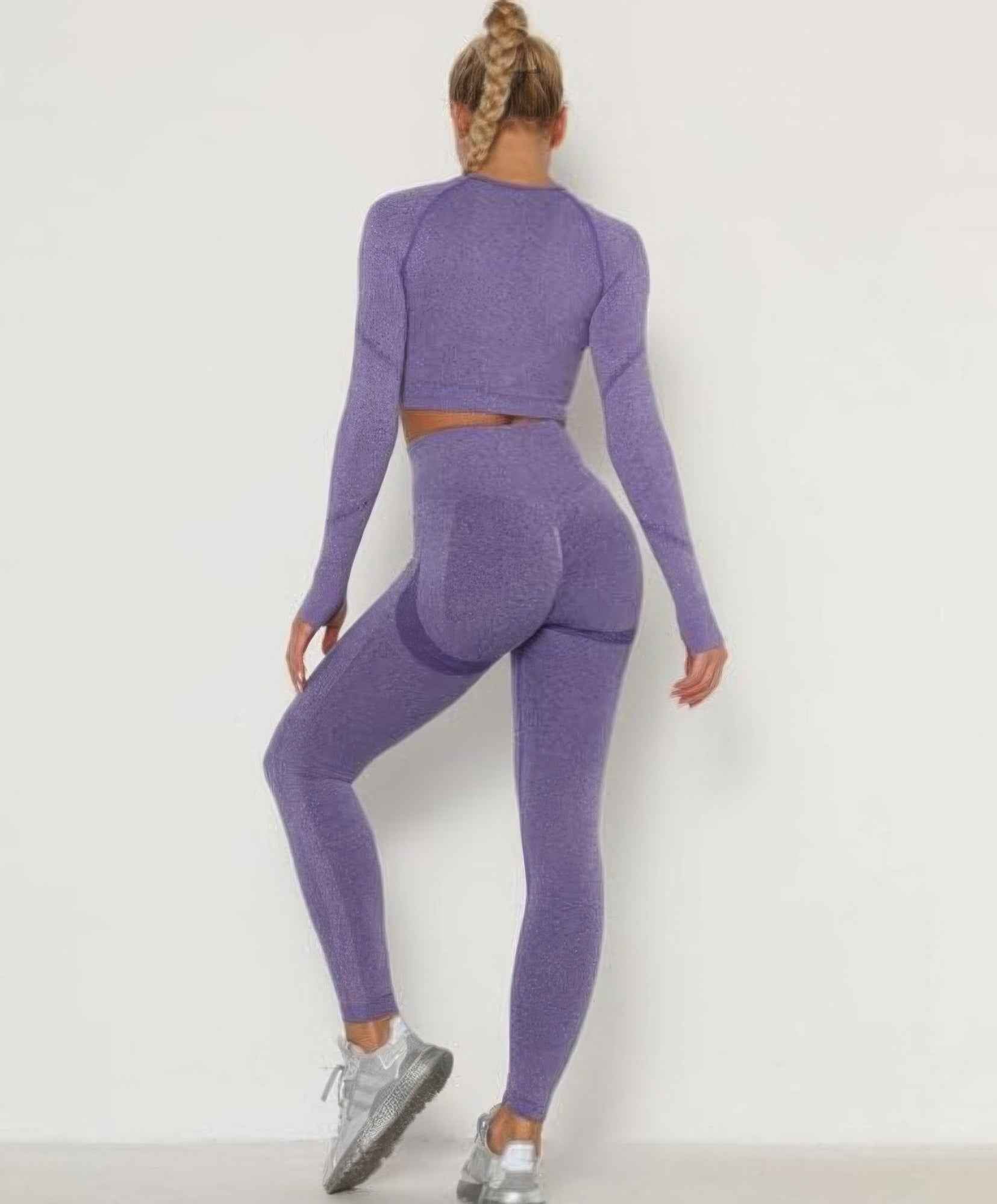 Seamless Top Leggings Set