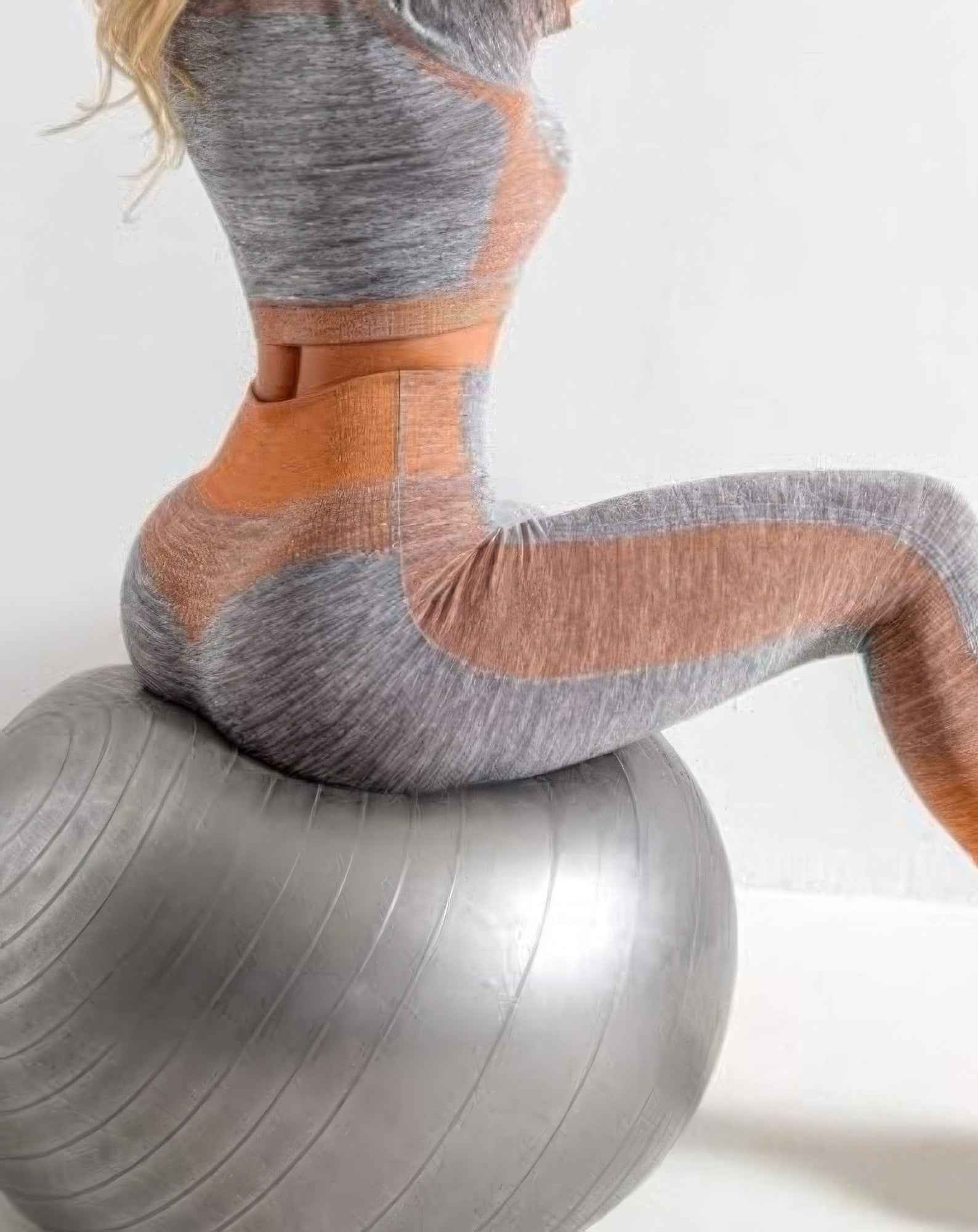 Stripe Seamless Yoga Set