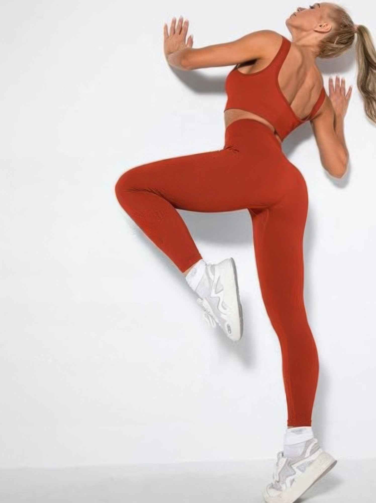 Ribbed Two Piece Activewear Set