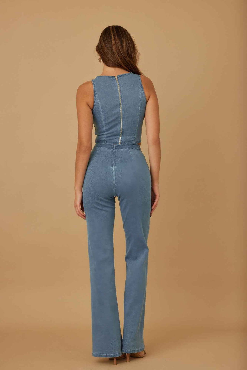 Crop Vest Casual Sets
