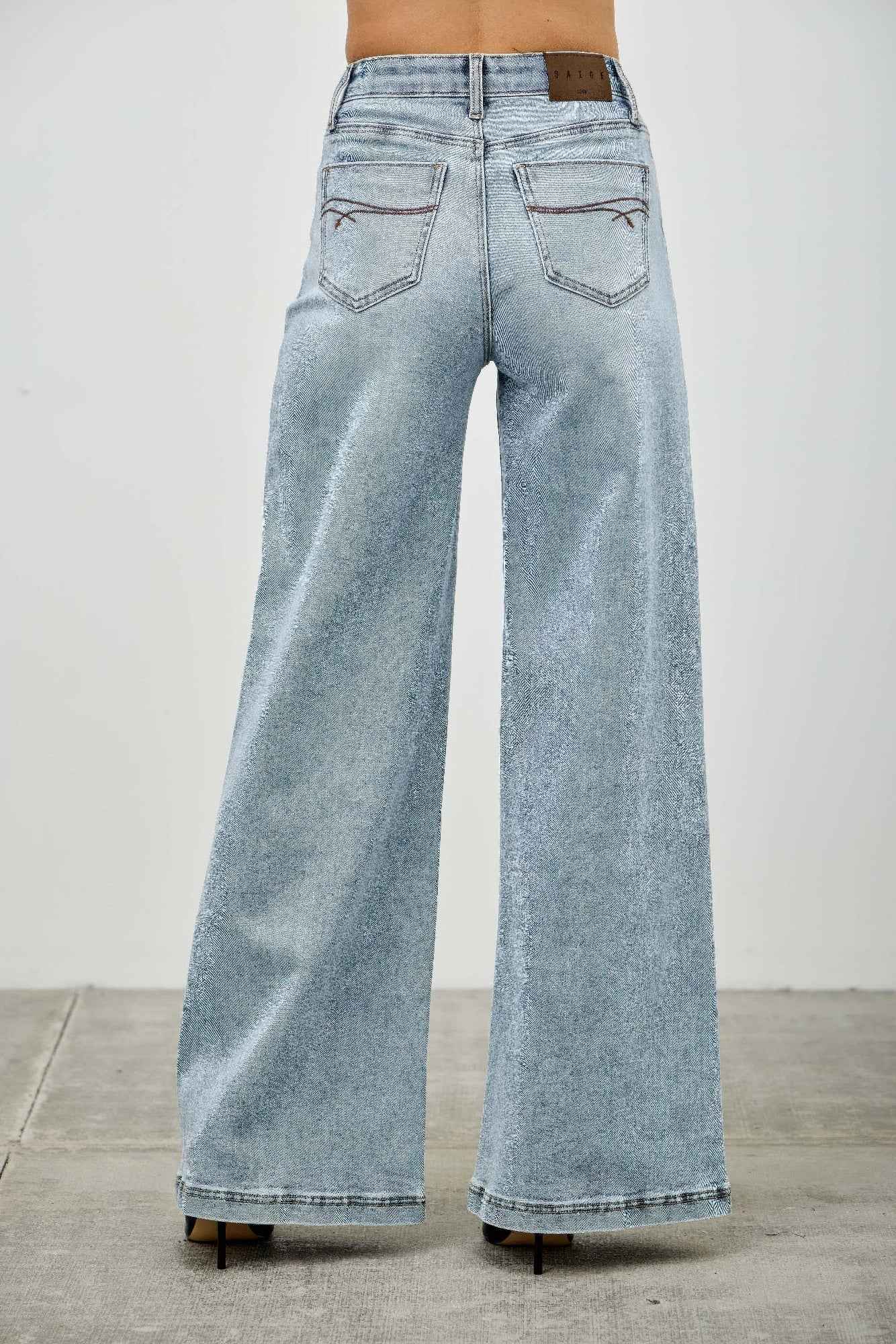 High Rise Wide Leg