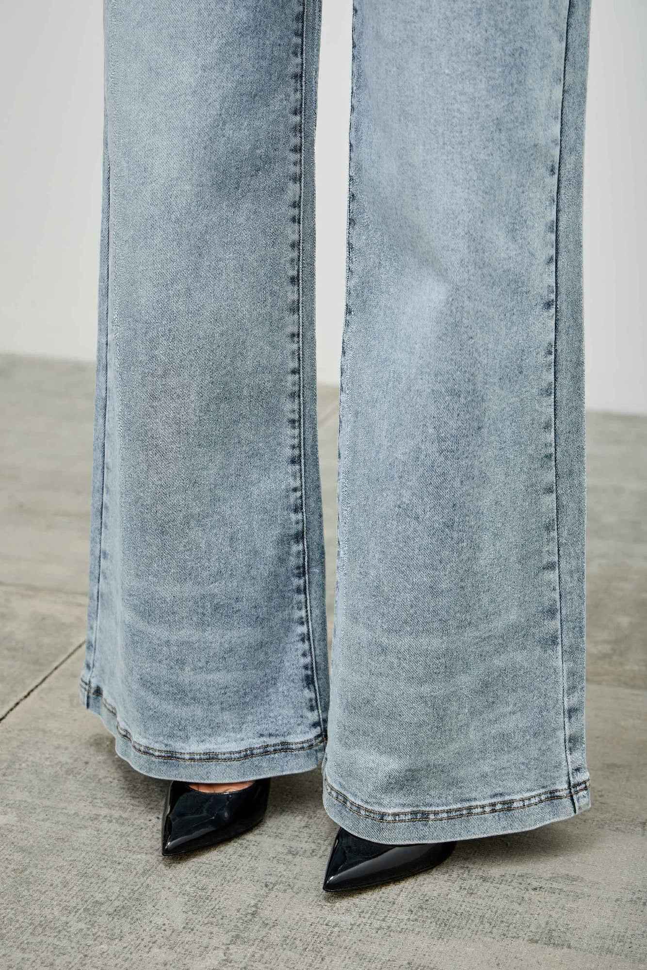 High Rise Wide Leg
