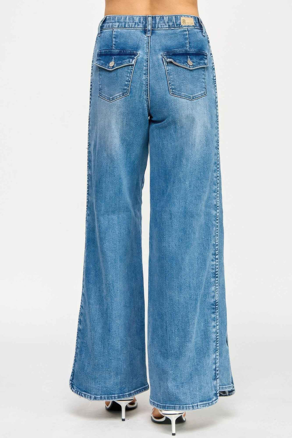 High Rise Wide Leg With Tummy Control