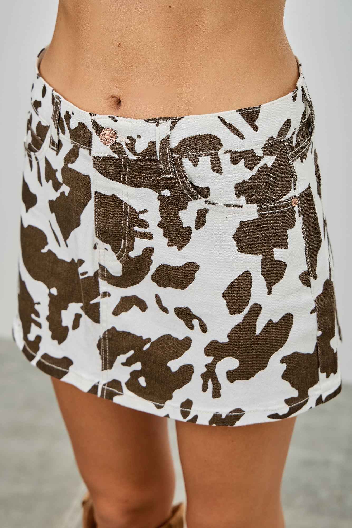 Low Waist Mini Skort