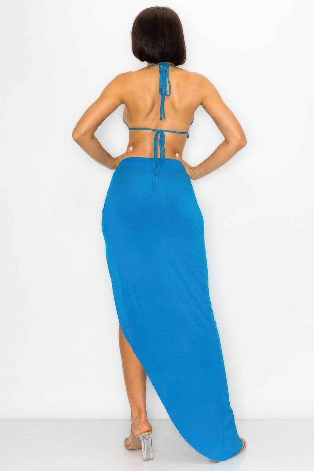 Bra Top And Maxi Skirt Modal 2pcs Set