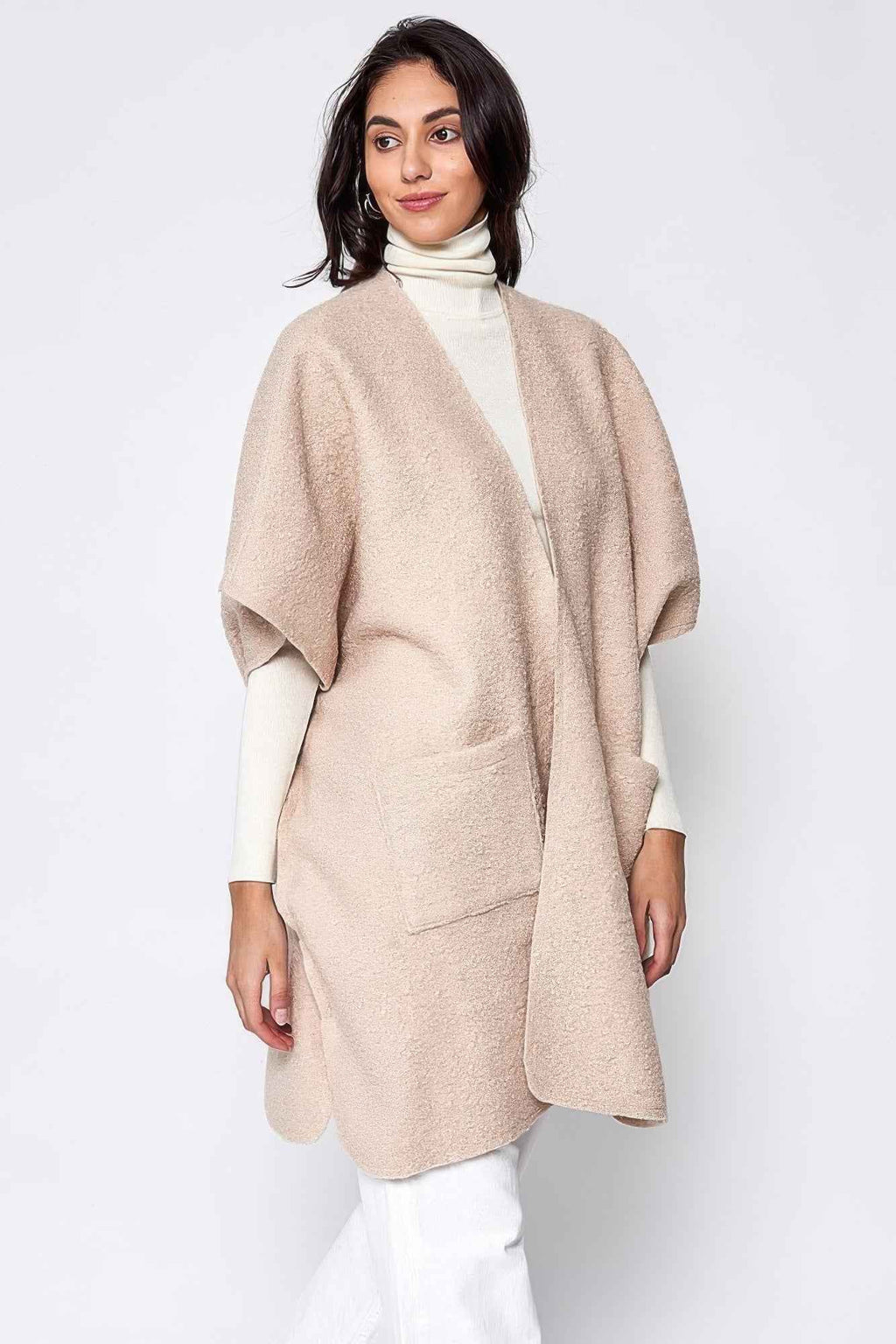 Open Front Pocket Kimono