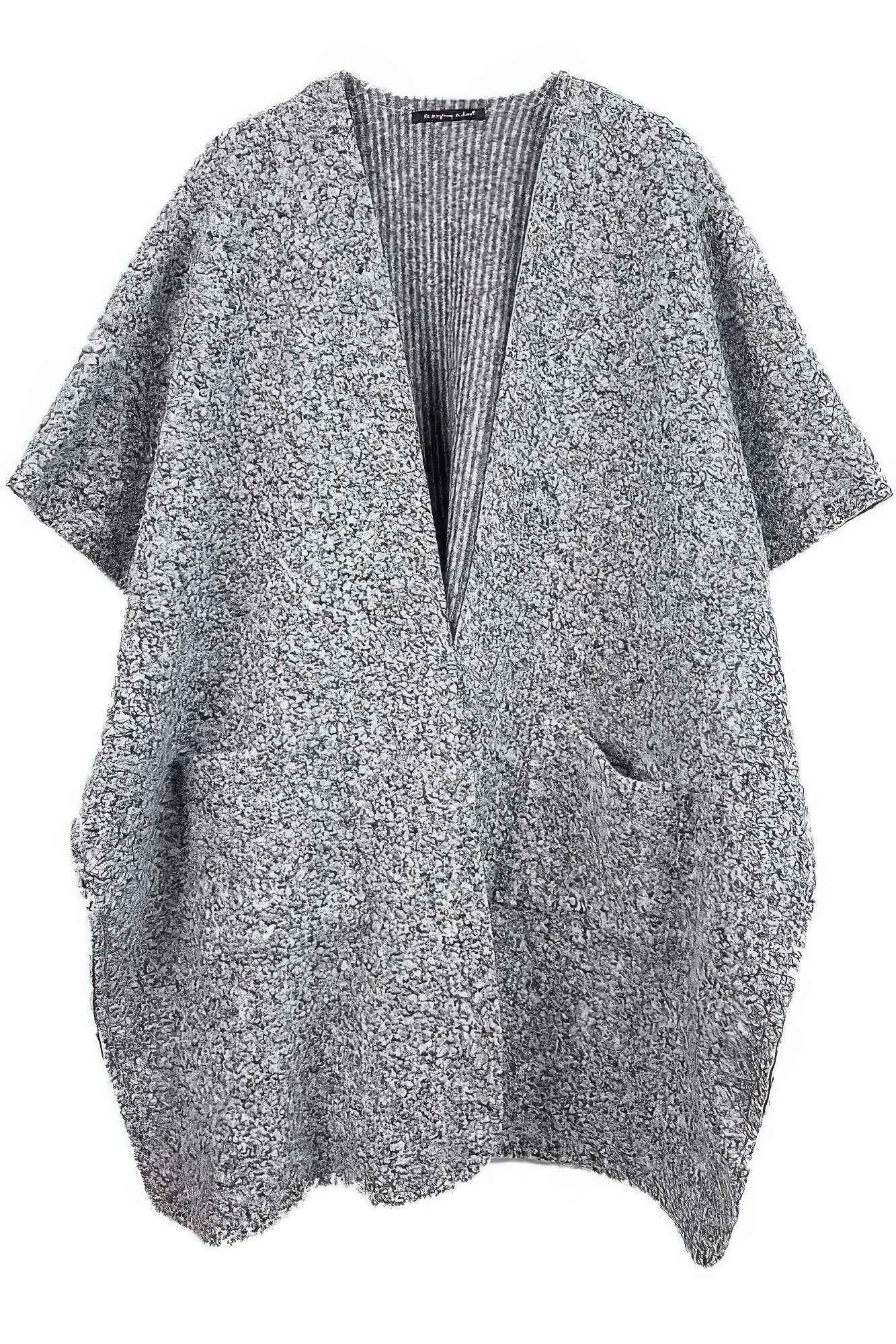 Open Front Pocket Kimono