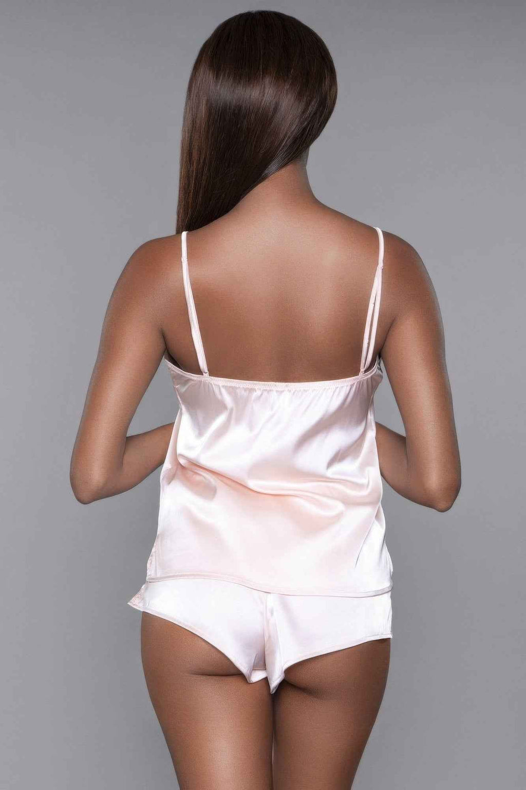 Luna Cami And Short Set Blush Pink