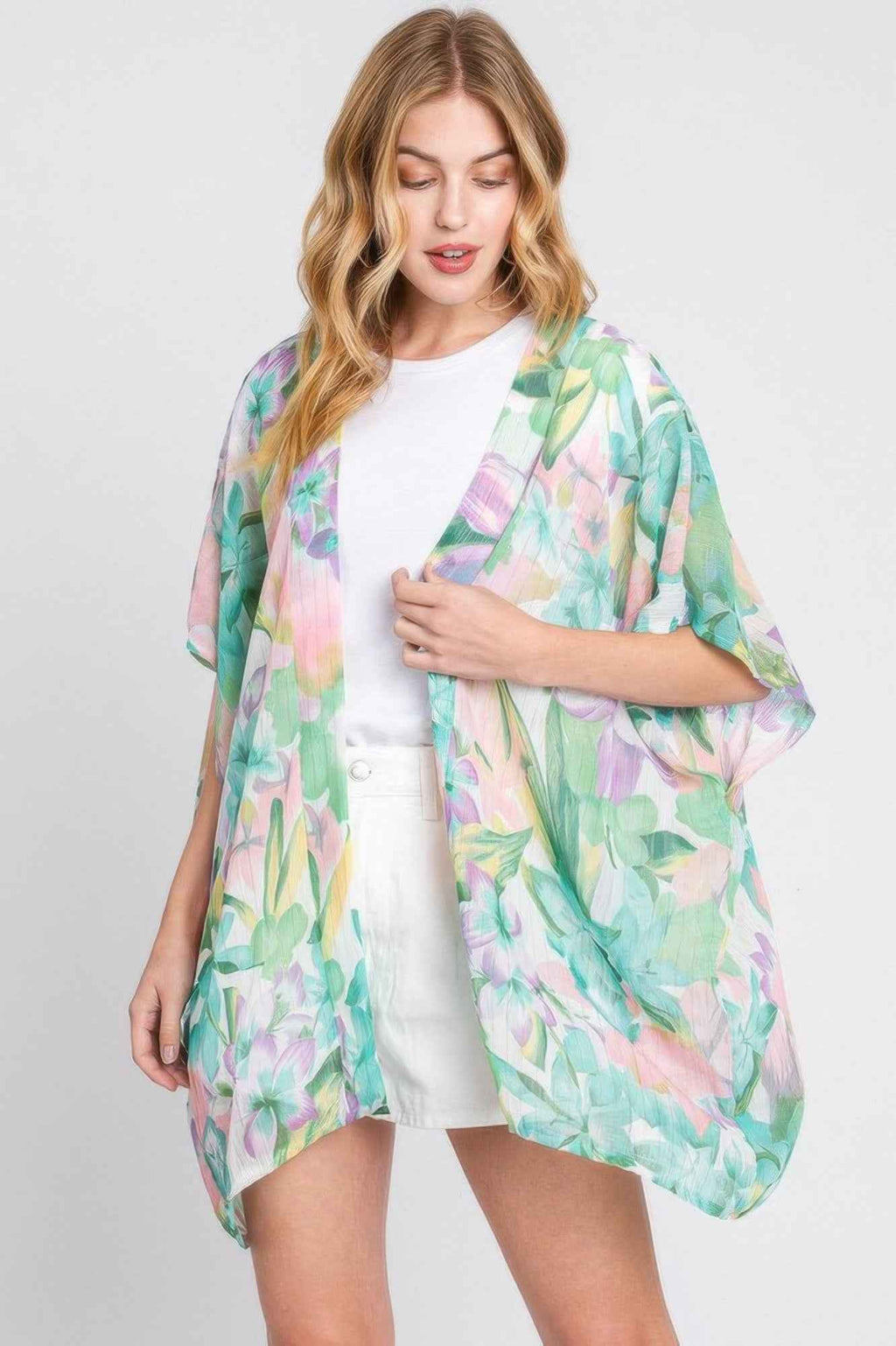 Floral Print Cover-up