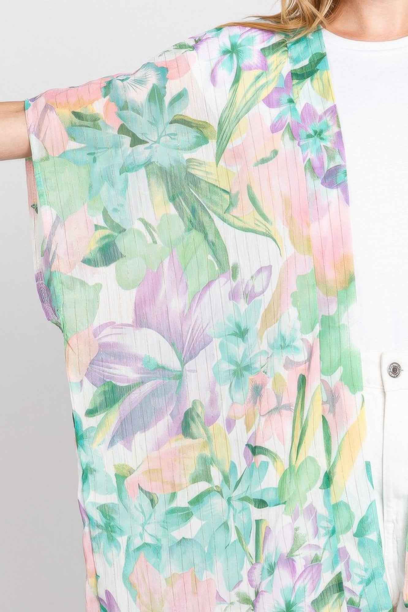 Floral Print Cover-up