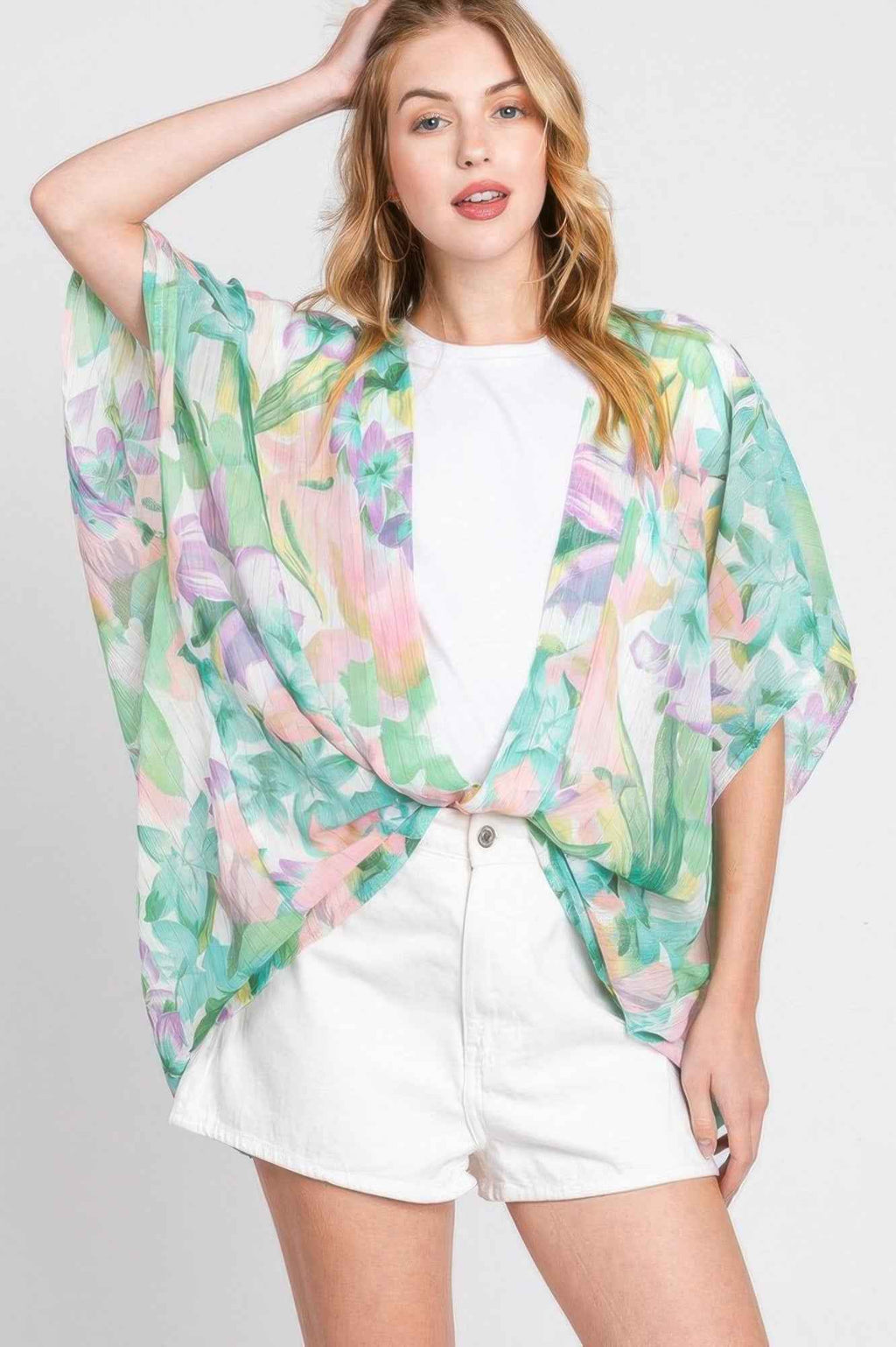 Floral Print Cover-up
