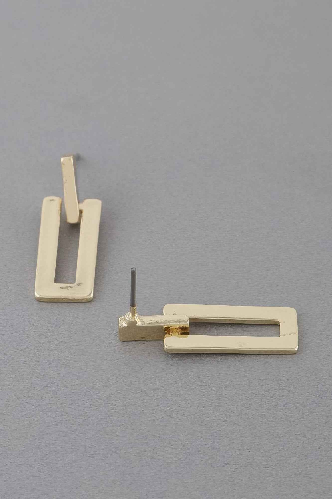 Modern Open Frame Earrings