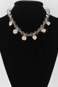 Transparent Charm Bead Necklace