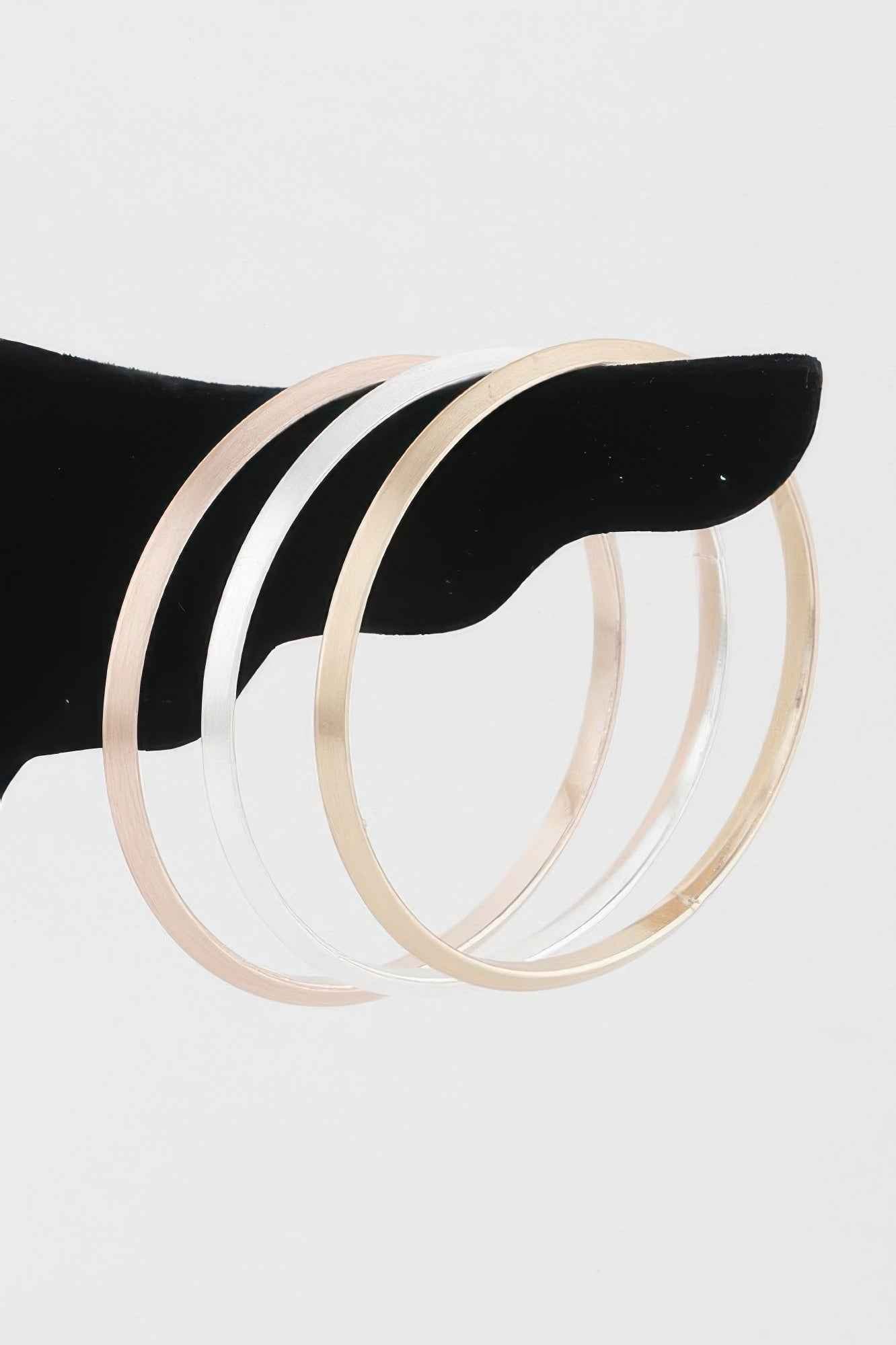 Triple Flat Bracelet