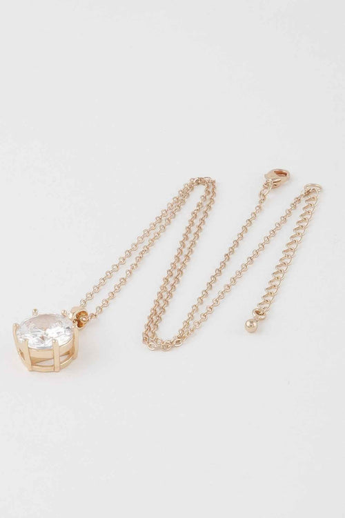 Classic Rhinestone Chain Necklace