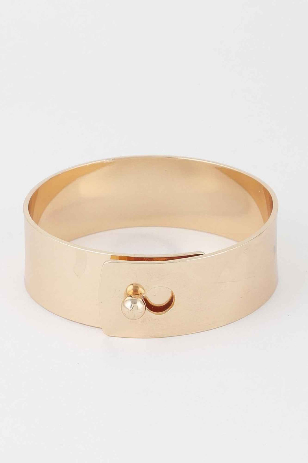 Shiny Toggle Cuff Bracelet
