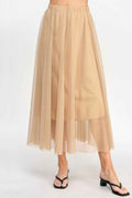 Mesh Glitter Skirt