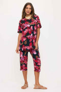 Print Bns Capri Pants Set