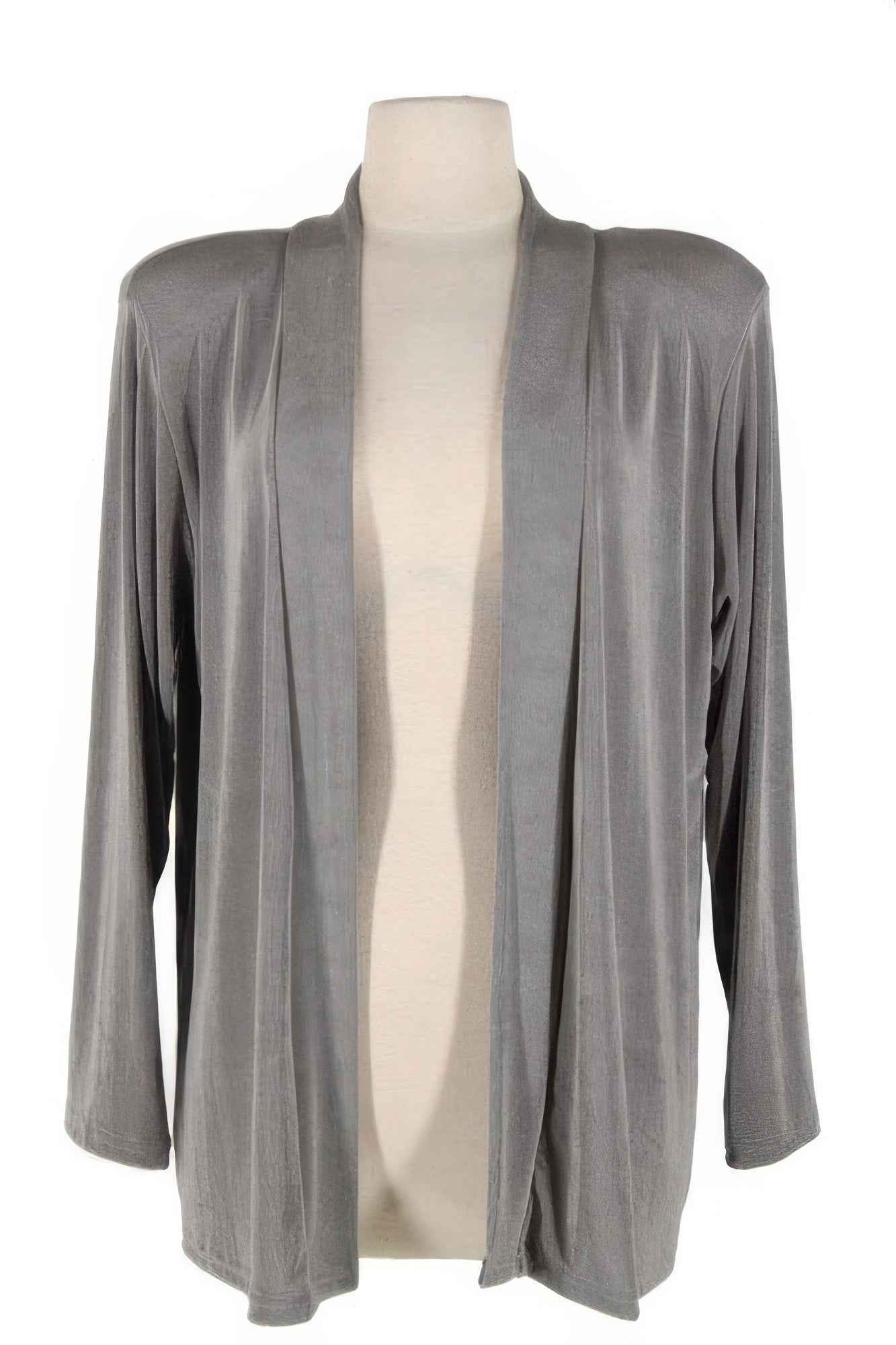 Long Sleeve Acetate Cardigan Jacket