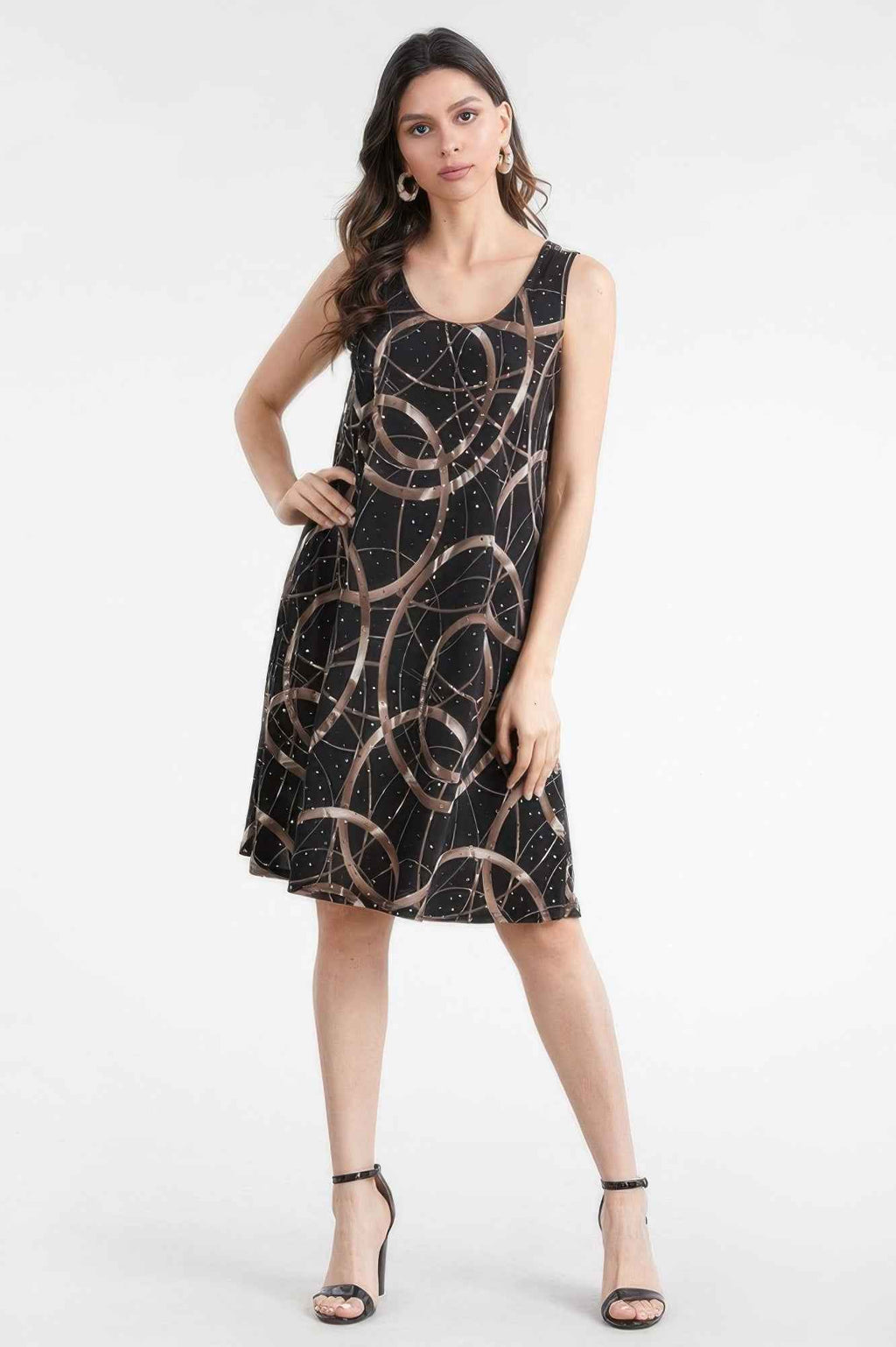 Glitter Short Tank Dress