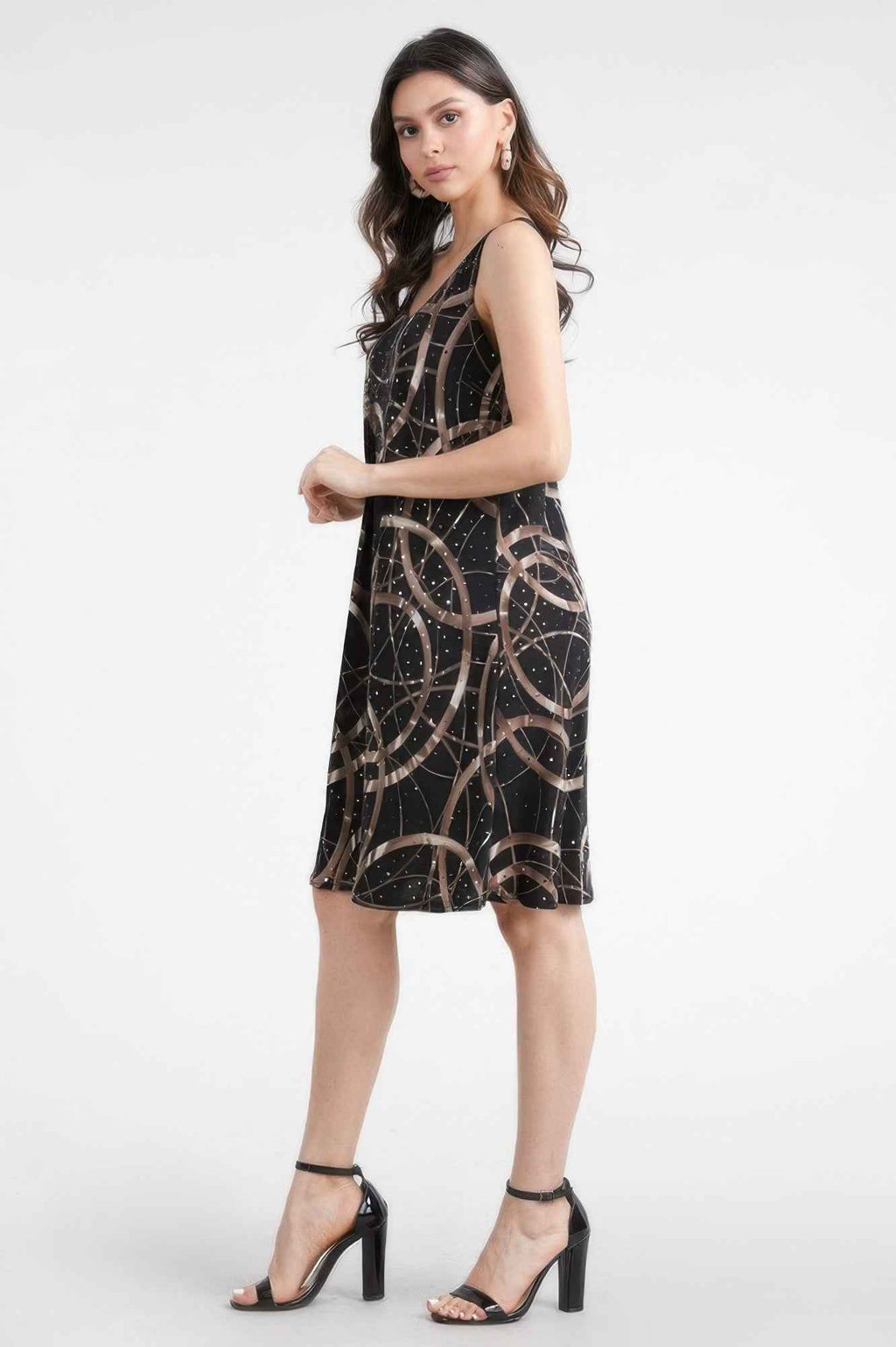 Glitter Short Tank Dress