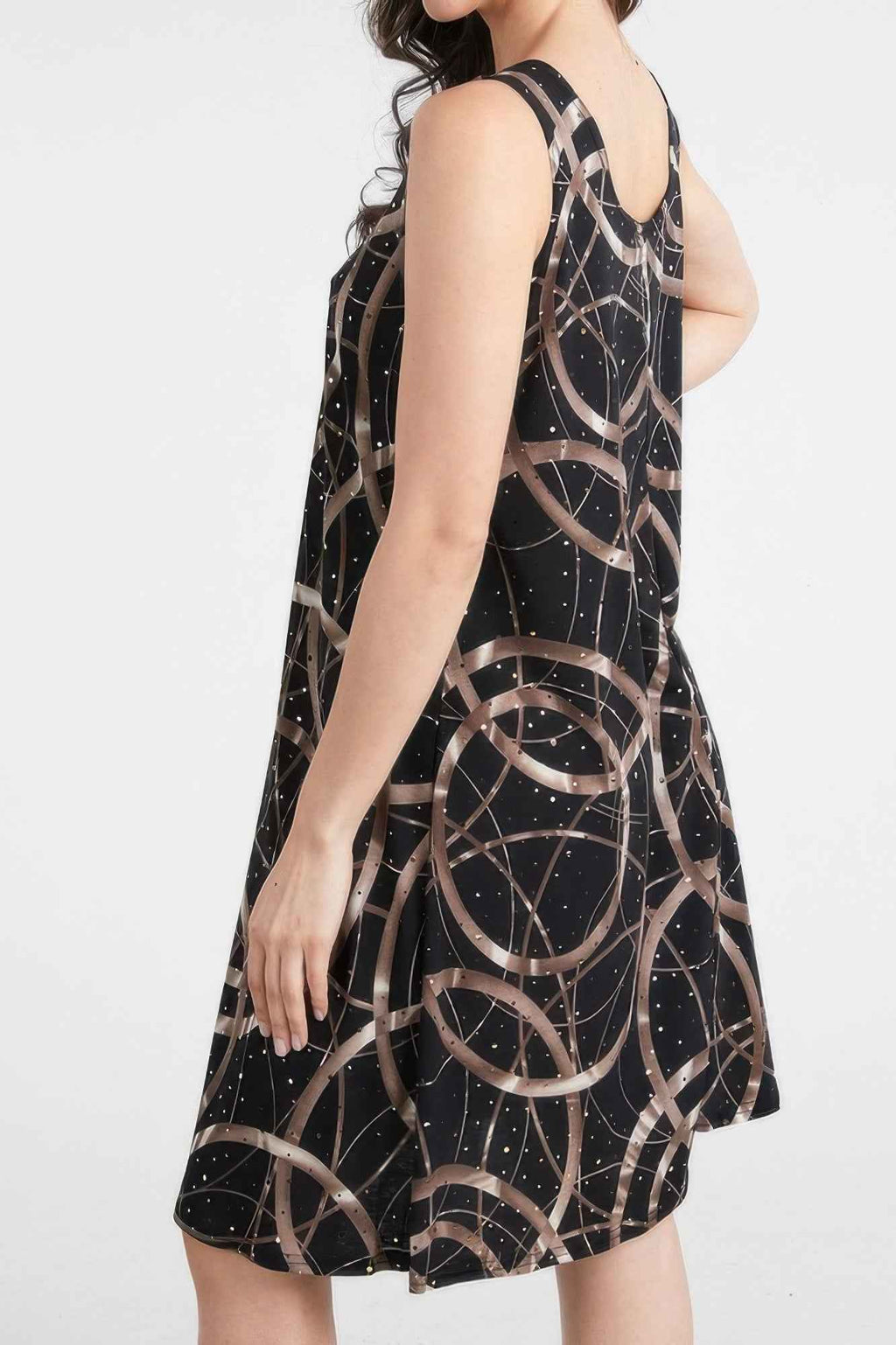 Glitter Short Tank Dress