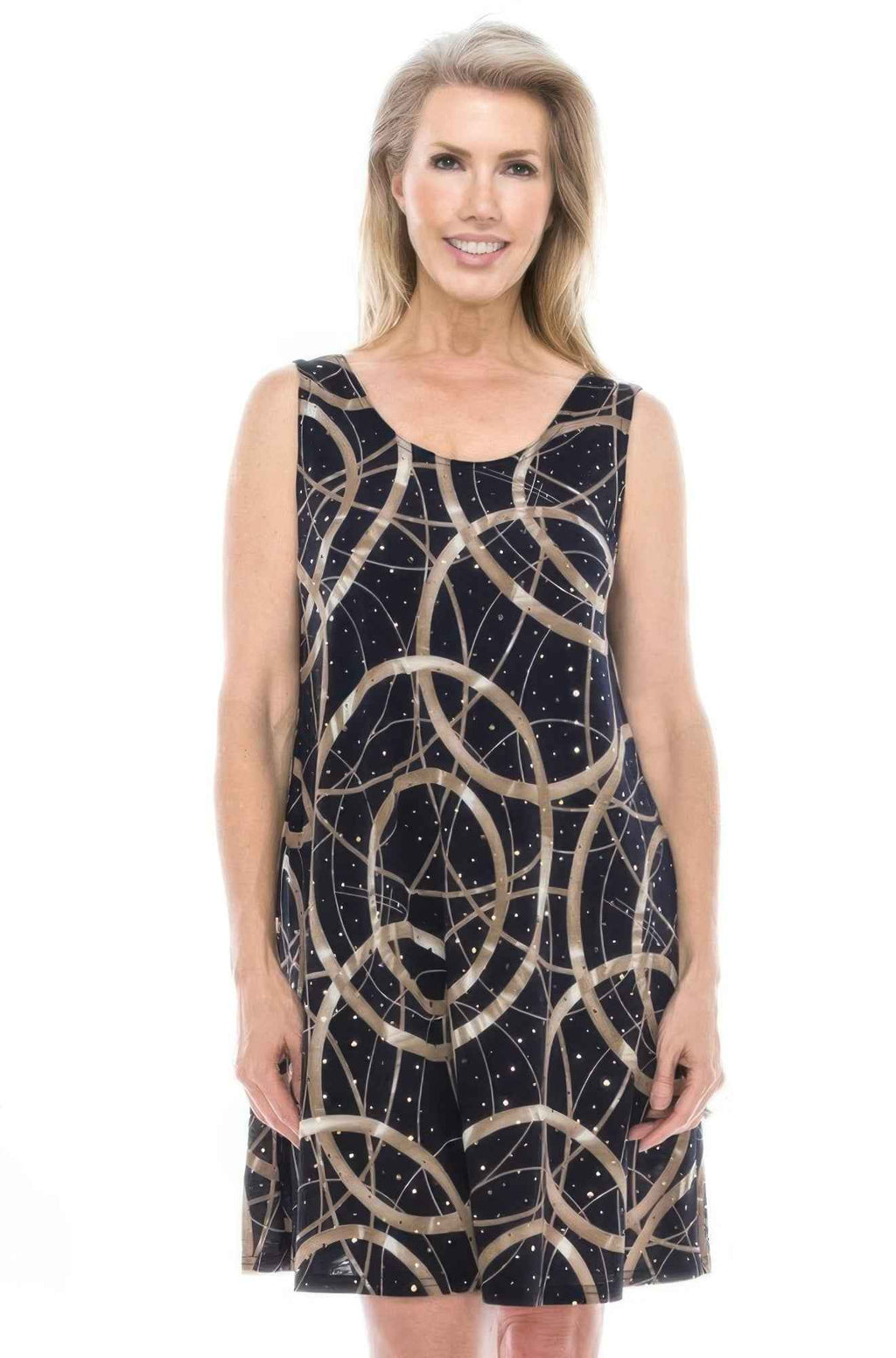 Glitter Short Tank Dress
