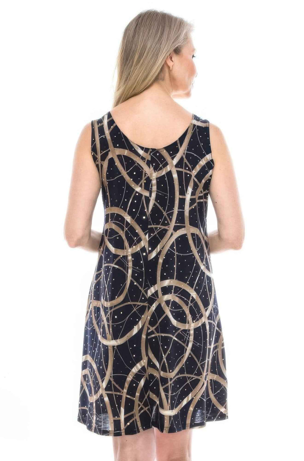 Glitter Short Tank Dress
