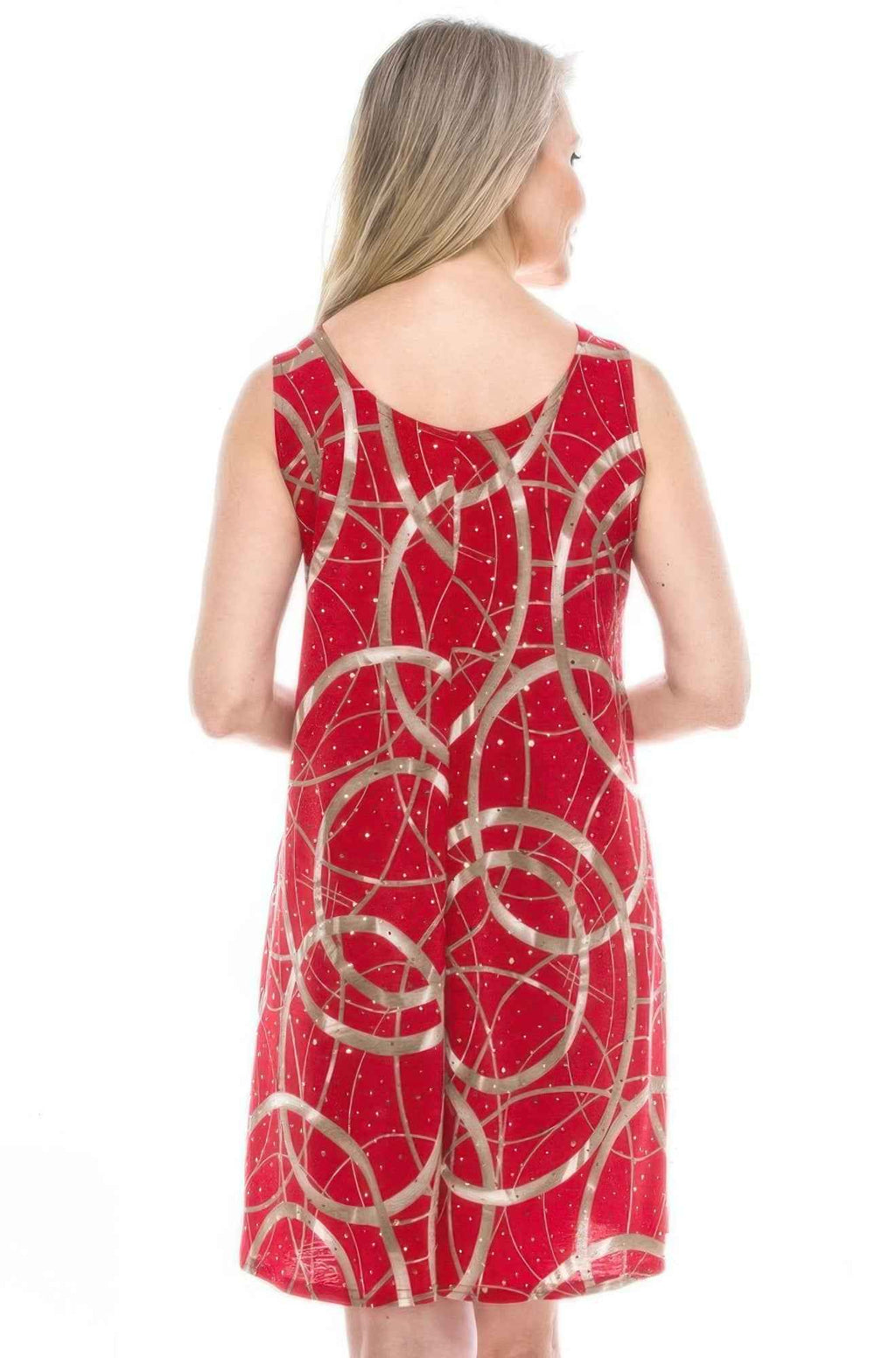 Glitter Short Tank Dress